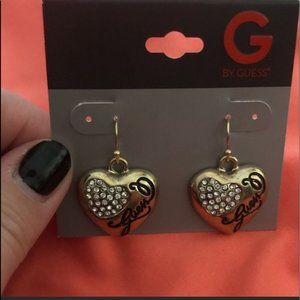 g by guess earrings